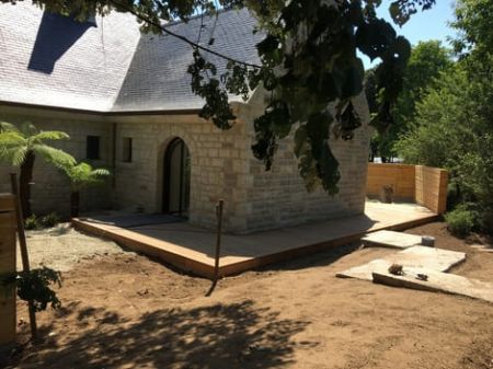 Terrassement à Fouesnant